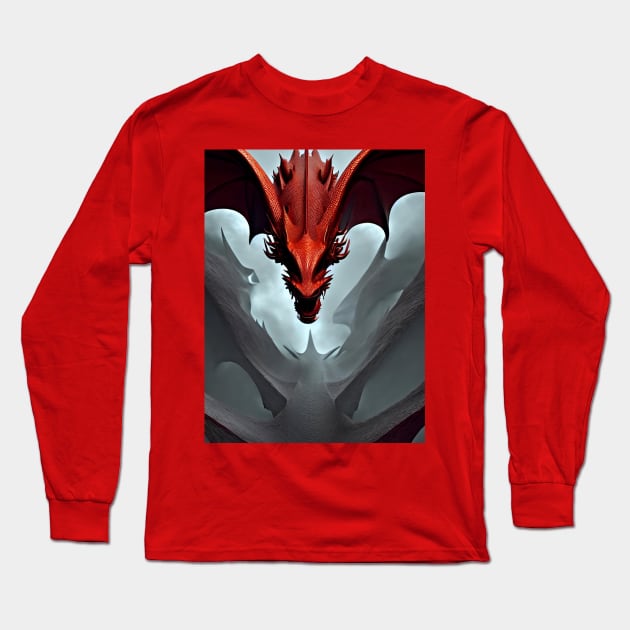 The Blood Wyrm Long Sleeve T-Shirt by Quotechella Merch